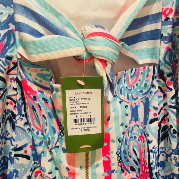 Lily Pulitzer Tie back Dress. New with Tags. - Picture 2 of 4